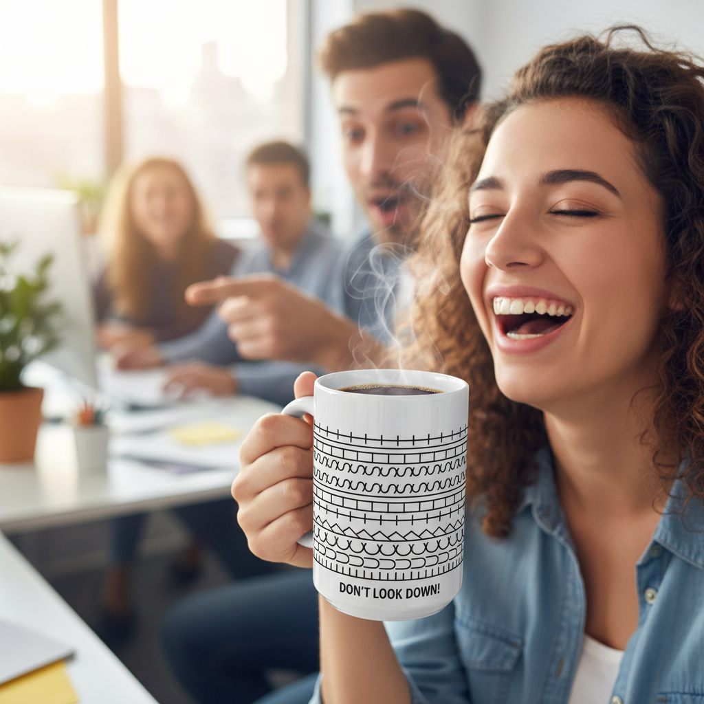 GiggleSip™ Coffee Mug